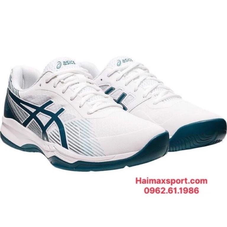 Giầy Tennis Asics Gel Game 8 White/Velvet Pine 1041A192.104 🖤