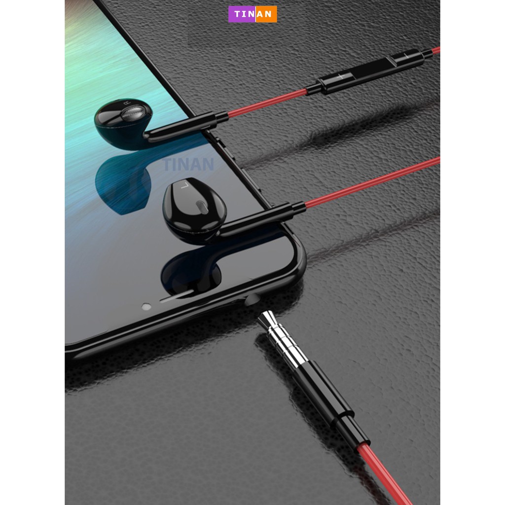 Tai nghe có dây,Tai nghe có mic,TinAn AT100 Jack 3.5 Tích hợp Micro và Nút điều chỉnh âm lượng
