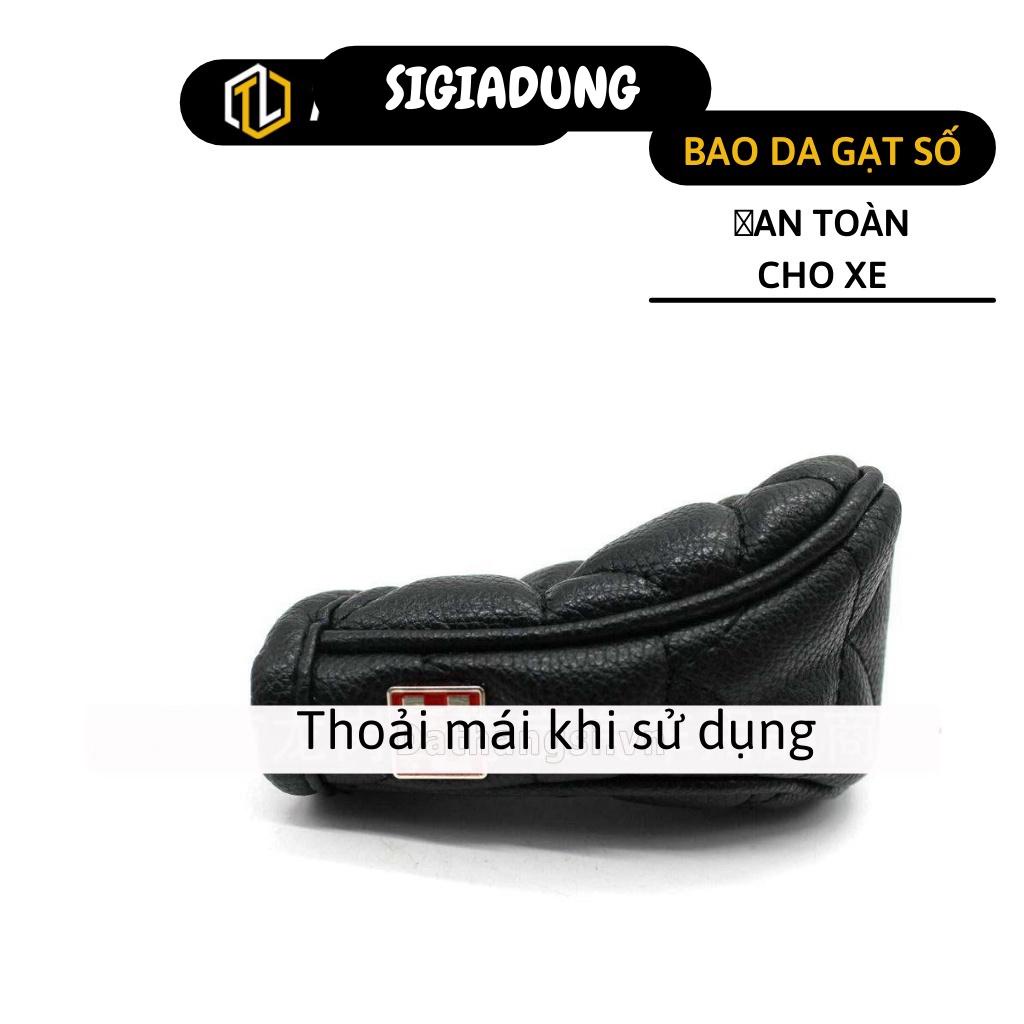 [SGD] Bọc Cần Số - Bao Da Bọc Bảo Vệ Tay Nắm Cần Số Tròn Xe Hơi Sang Trọng, Lịch Sự 8005