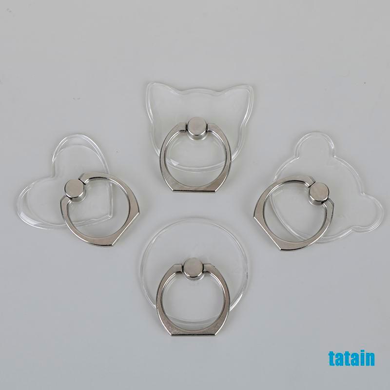 Giá Đỡ Điện Thoại Dạng Nhẫn Trong Suốt Tiện Dụng