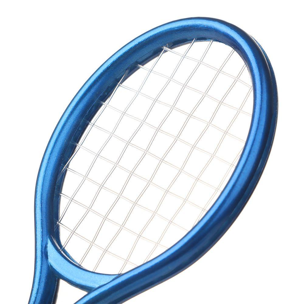 LAYOR1 1 Bộ Vợt Đánh Tennis Thu Nhỏ Tỉ Lệ 1 / 6 1 / 12
