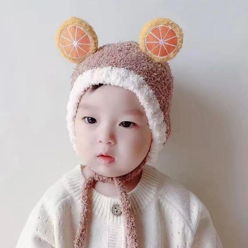 Mũ len hoa quả cực đẹp và cute cho bé từ 3 tháng đến 24 tháng