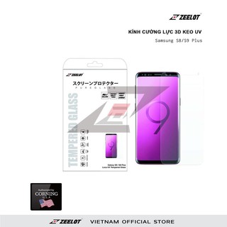 [Zeelot] Kính Cường Lực ZEELOT cho Samsung Galaxy S9/S8 Plus PureGlass Công Nghệ Keo UV LOCA