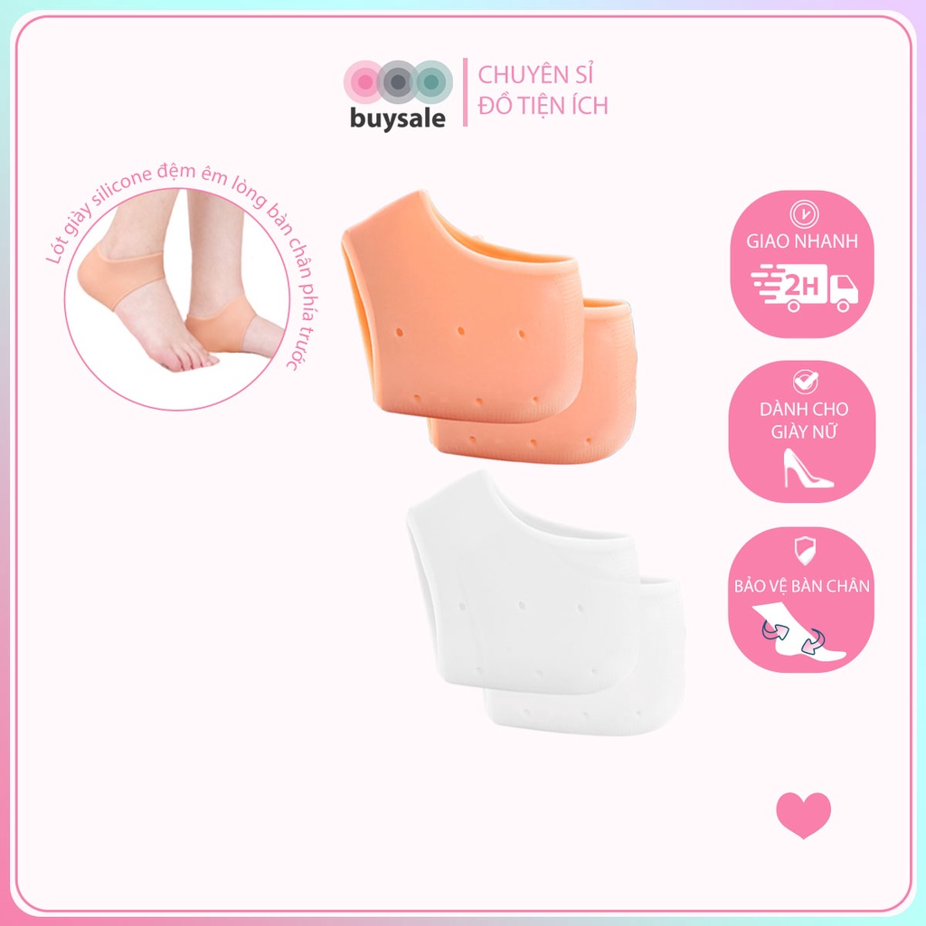 Miếng lót gót chân cao su mềm bảo vệ gót chân khi mang giày - miếng lót gót chân cao su giá sỉ - PK68