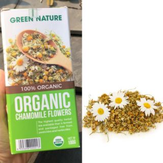 Hoa cúc La mã hữu cơ nguyên bông chia lẻ túi zip 50g