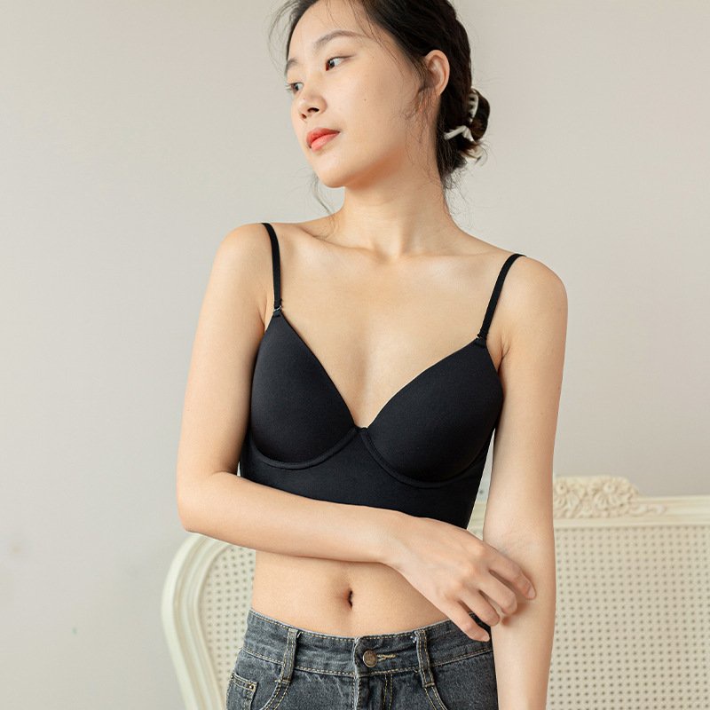 Áo Ngực Bra Mặc Hở Lưng Không Gọng Nâng Ngực Gợi Cảm LEON 2577