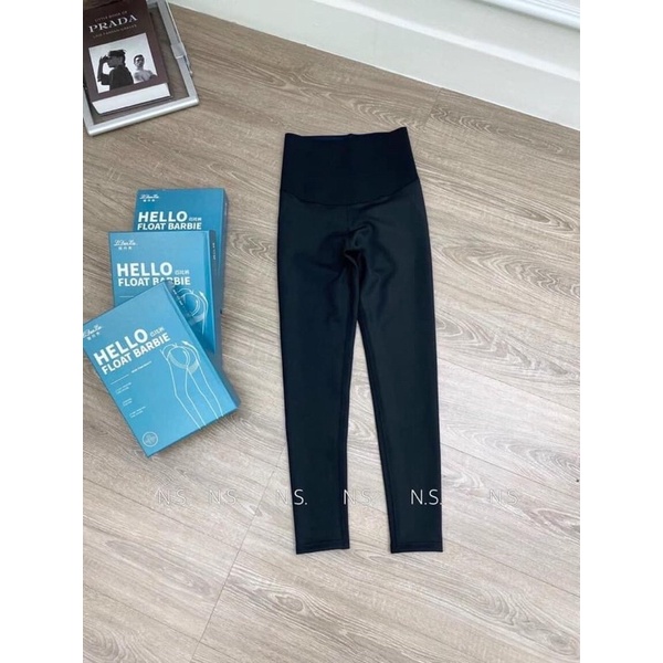 QNU141 - QUẦN LEGGING ĐEN HỘP XANH CẠP CAO GEN BỤNG | BigBuy360 - bigbuy360.vn