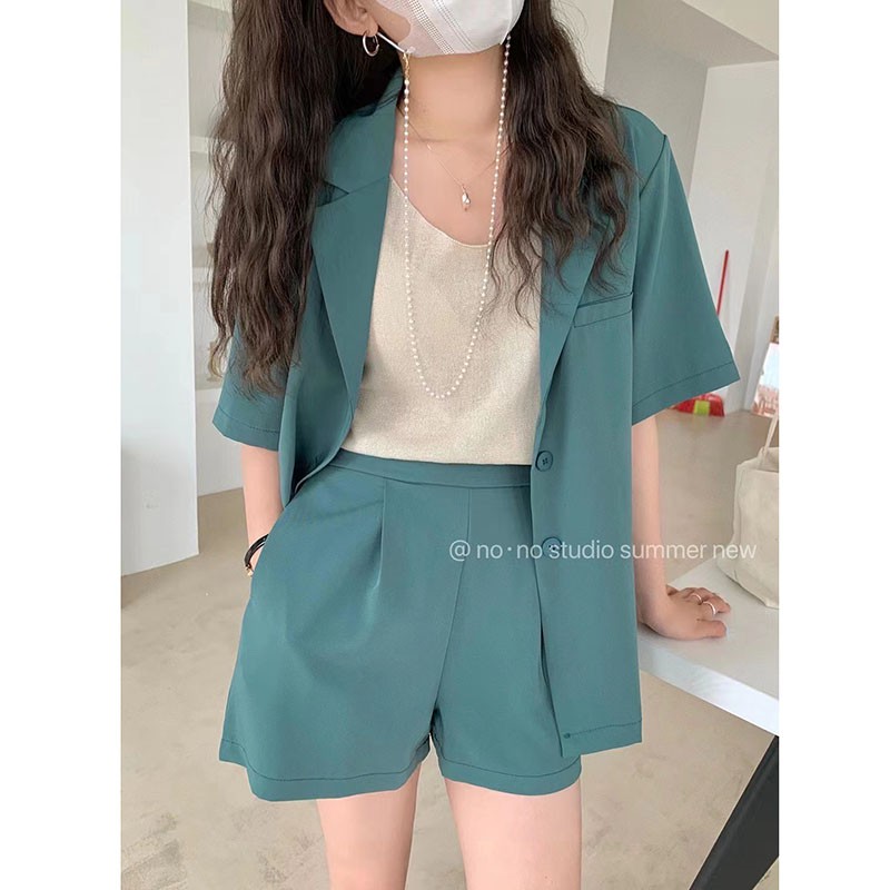 Sét Vest - Sét Blazer Cộc Chất Bao Đẹp M2178-Violet