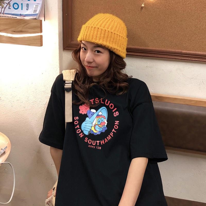 Áo thun tay lỡ unisex chú lun Ts Louis