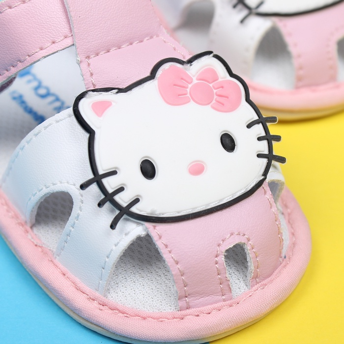 Dép tập đi in mèo Hello Kitty Mamago MM1-A