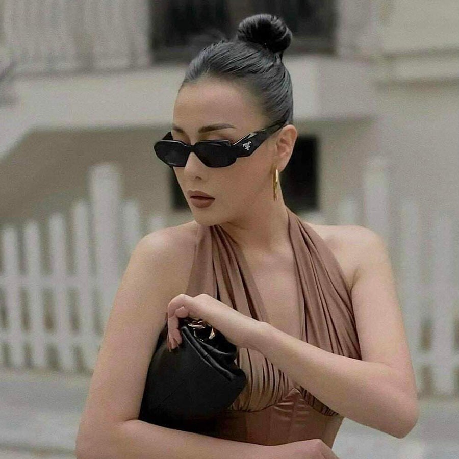 Gọng kính râm nam nữ, mắt kính chống tia UV400, thiết kế thời trang nhiều màu Siêu hot 8679