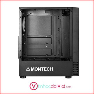 Case Máy Tính Montech X2 Mesh (Black/ White Tặng 3 Fan RGB)