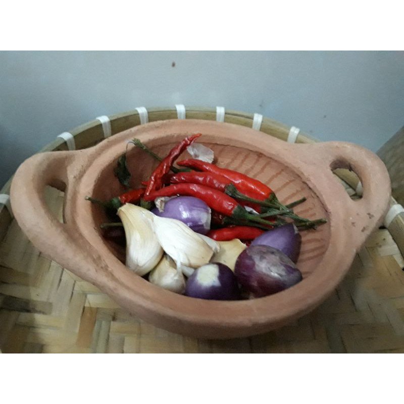 Nồi đất kho quẹt 12cm không nắp