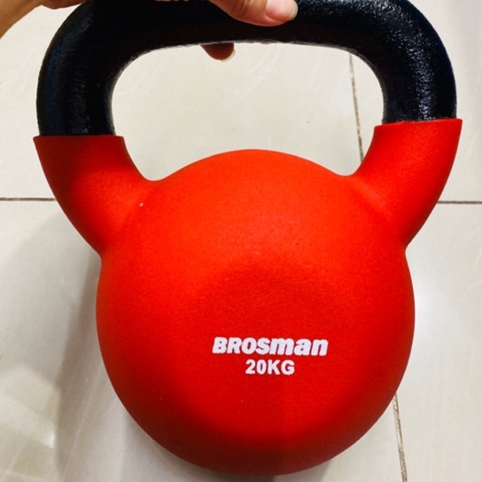 Tạ Bình 20kg Brosman chính hãng, Tạ Ấm Brosman 20kg - QUYENSPORTS