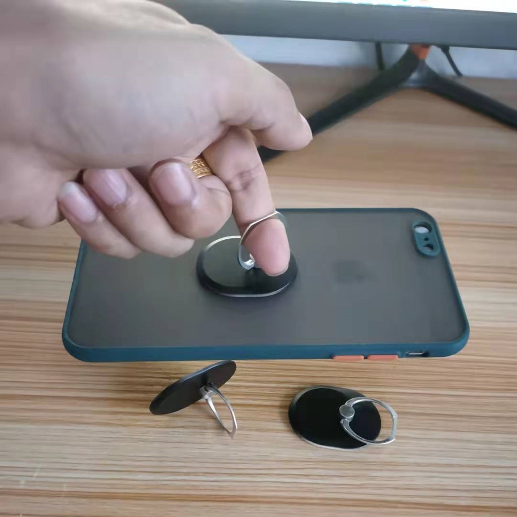 Giá Đỡ Điện Thoại Dạng Nhẫn Đeo Tay Tiện Lợi