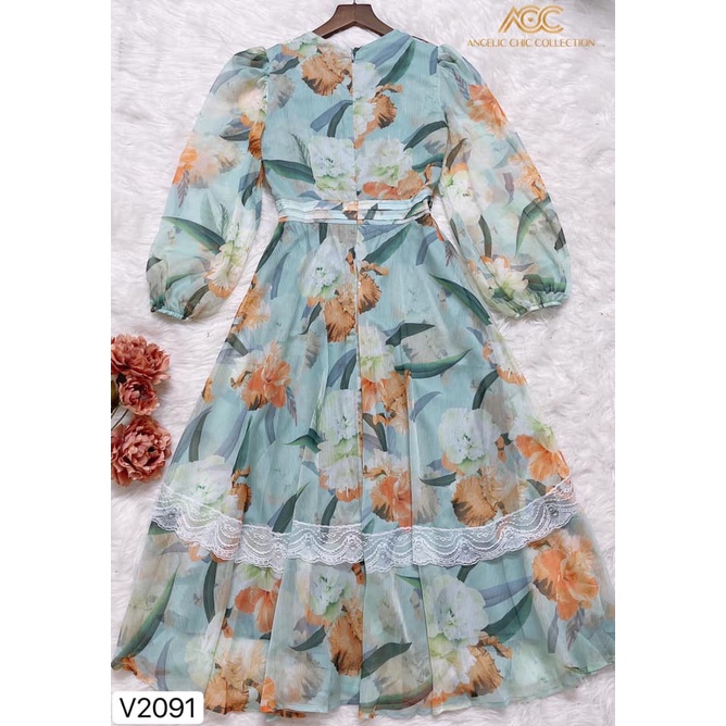 Váy thiết kế cao cấp V2091