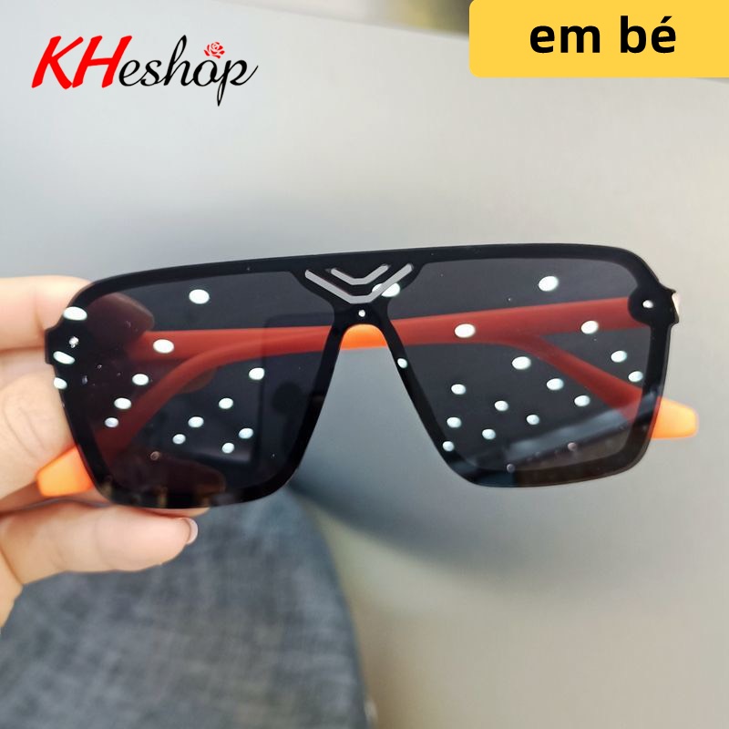 Mắt kính thời trang cho bé 2-9 tuổi, gọng titan , chống tia UV400, kính râm cho bé mã Y1562