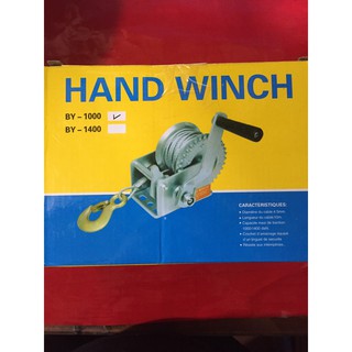 Tời quay tay 1000 LBS Cáp dài 10m chịu tải 455kg giá tốt khách hàng