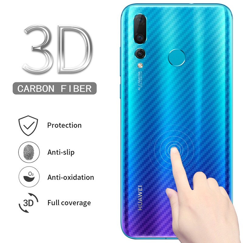 Dán Carbon chống trày mặt lưng Huawei P20 Pro P20 P40 P40 pro P20 lite Nova 3e p10p10 lite p10 plus p30 p30 pro p30 lite