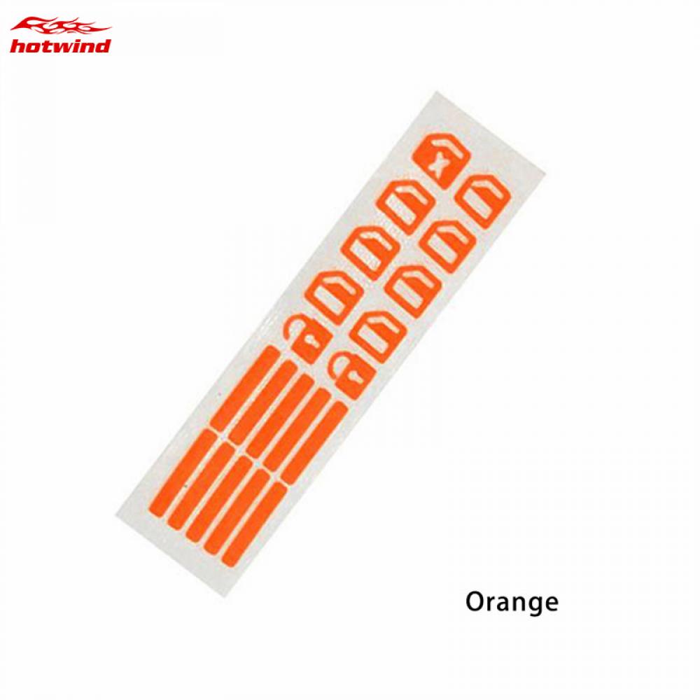 Hw Miếng Dán Dạ Quang Trang Trí Công Tắc Cửa Sổ Xe Hơi