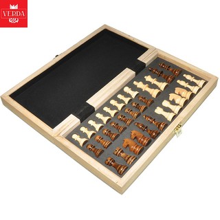 [GÓI QUÀ MIỄN PHÍ] Bộ Cờ Vua Nam Châm Gỗ - Chuẩn Thi Đấu Kích Thước 30*30*5 40x40x5 cm Cao Cấp