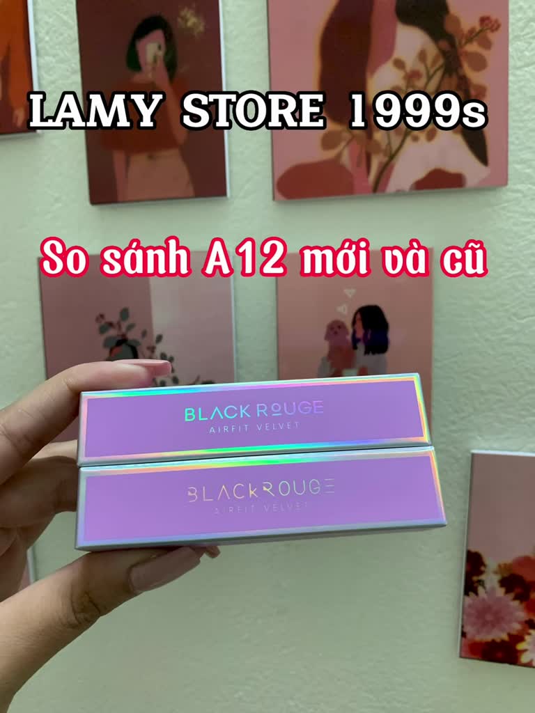 Son Black Rouge A12 màu đỏ gạch ver 2 nắp tím | BigBuy360 - bigbuy360.vn
