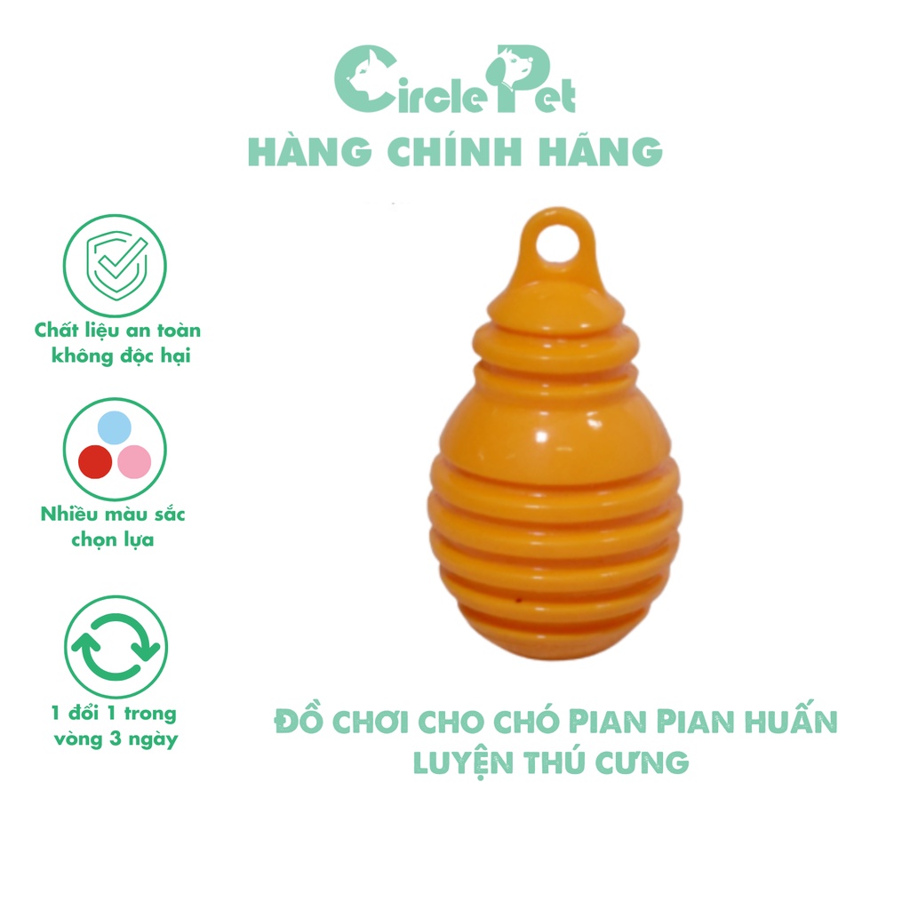 Đồ Chơi Cho Chó Pian Pian Huấn Luyện Thú Cưng Có Kèn Nhiều Màu Lựa Chọn - Circle Pet