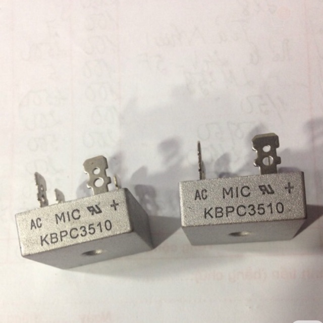 2 Con Cầu Diode chỉnh lưu 35A-1000v