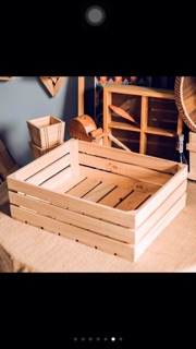 HỘP GỖ PALLET TRANG TRÍ