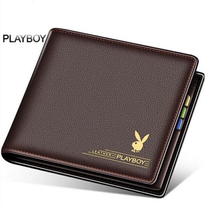 Ví da nam veluci da trơn Thời trang Play Boy   - SEPT03