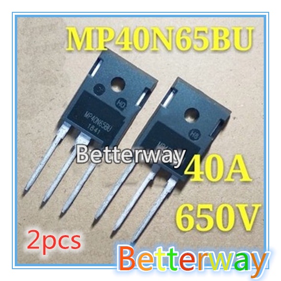 2 Chiếc 5 Chiếc MP40N65BU TO-247 MP40N65 40N65BU TO247 40N65 40A / 650V Power IGBT Transistor Mới