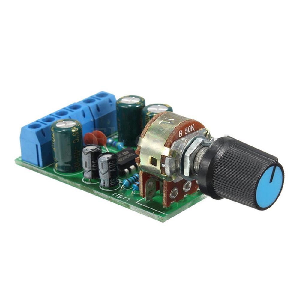 Bảng mạch khuếch đại âm thanh PCBFUN AUX kép DC 1.8-12V TDA2822M 2.0 chuyên dụng