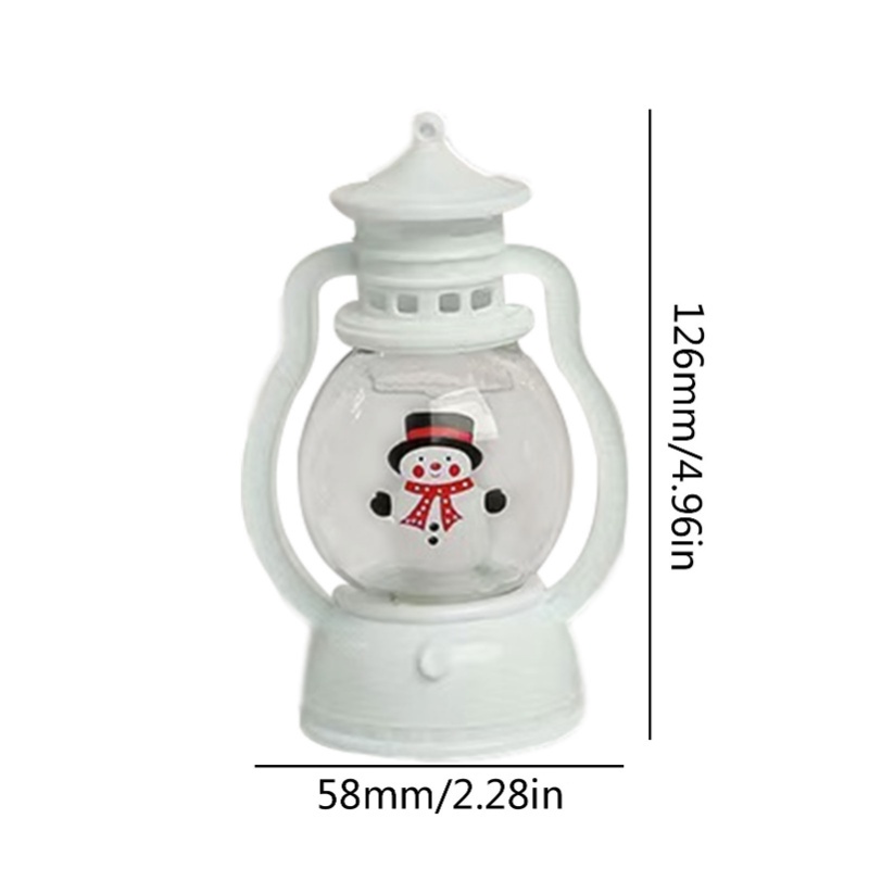 Đèn Ngủ Để Bàn Hình Ông Già Noel Phong Cách Retro