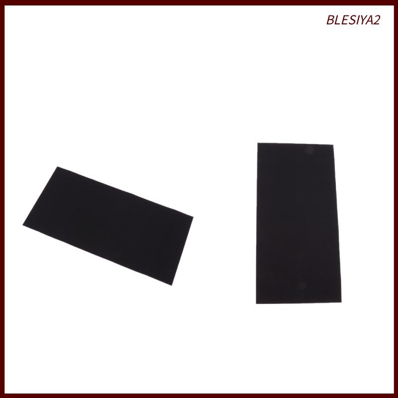 Set 2 miếng dán vá quần áo màu đen