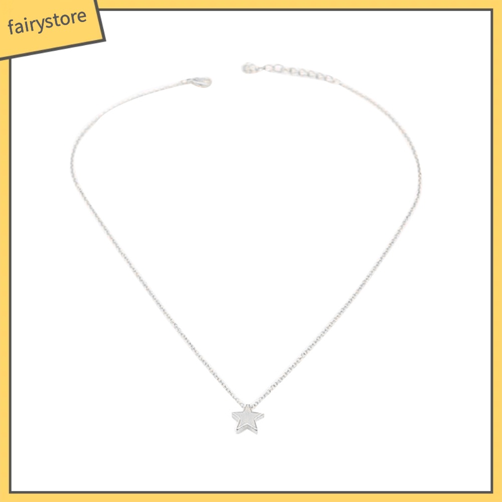 Dây Chuyền Mặt Hình Ngôi Sao Thời Trang Cho Nữ