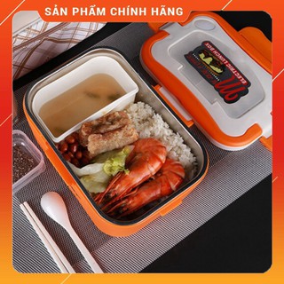 Hộp cơm hâm nóng ruột inox cắm điện ( inox 304) MỚI NHẤT [ HÀNG LOẠI 1 ]... MỚI