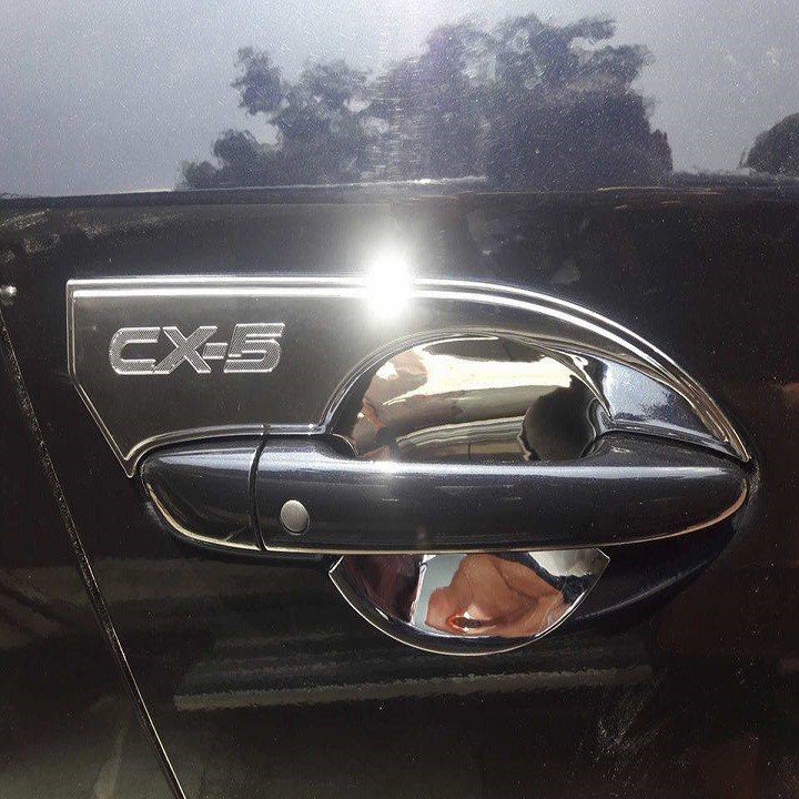 Bộ ốp Tay nắm cửa mạ crom Mazda CX5