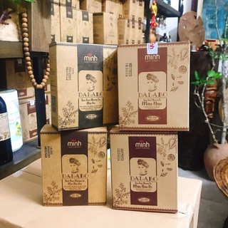 Bột lá nhuộm tóc dalabo chính hãng không hoá chất màu đen/nâu đen/ nâu/nâu đỏ