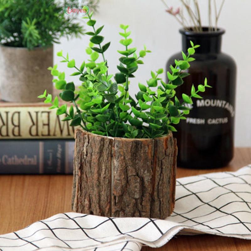 Khay gỗ trồng cây trang trí nhà cửa/sân vườn
