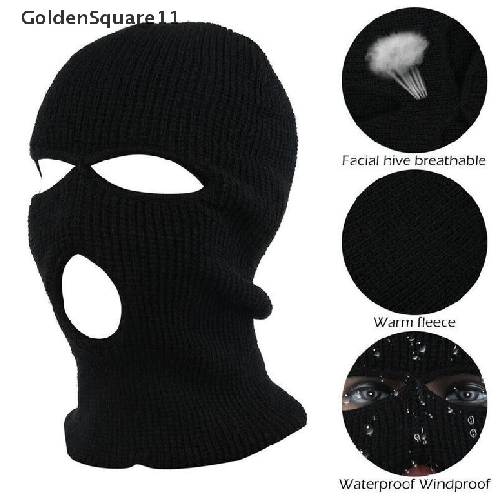 [Goldsquare11] Mũ Bảo Hiểm 3 Lỗ Che Toàn Mặt Mũ Bảo Hiểm Đi Xe Máy balaclava