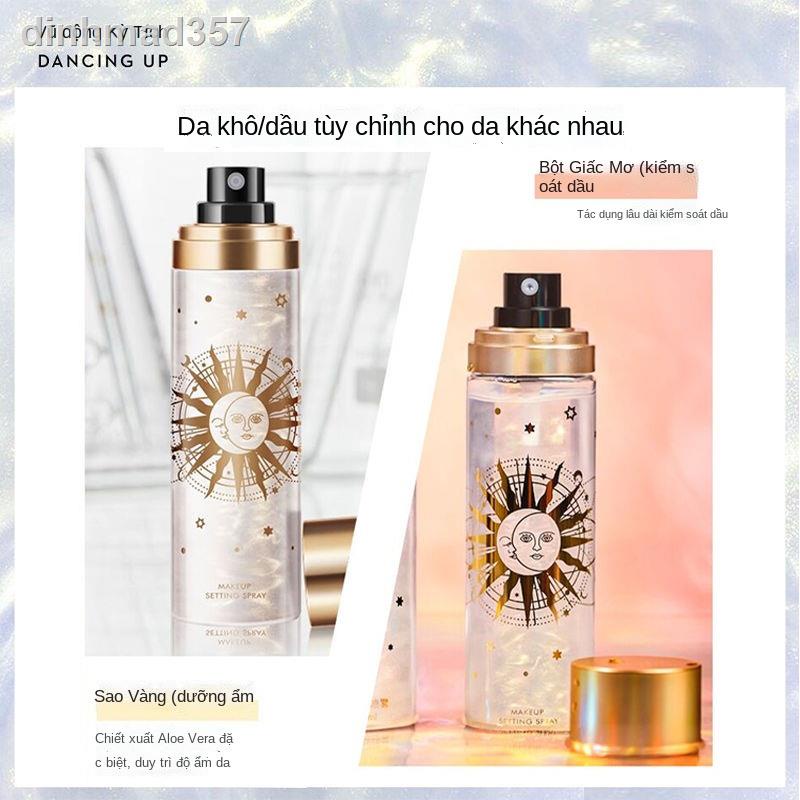 ▫Dancing Miracle Makeup Spray Lâu dài Không thấm nước, Chống mồ hôi, Kiểm soát dầu, Phấn phủ, trang điểm, Dưỡng ẩm Sinh
