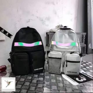 🌀Balo Túi Hộp 7 màu laptop phản quan, cá tính.