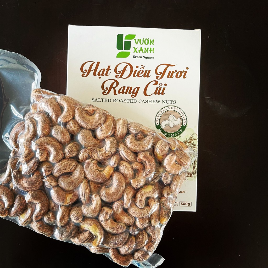 Hạt điều muối rang củi loại 1 - túi 500gr | BigBuy360 - bigbuy360.vn