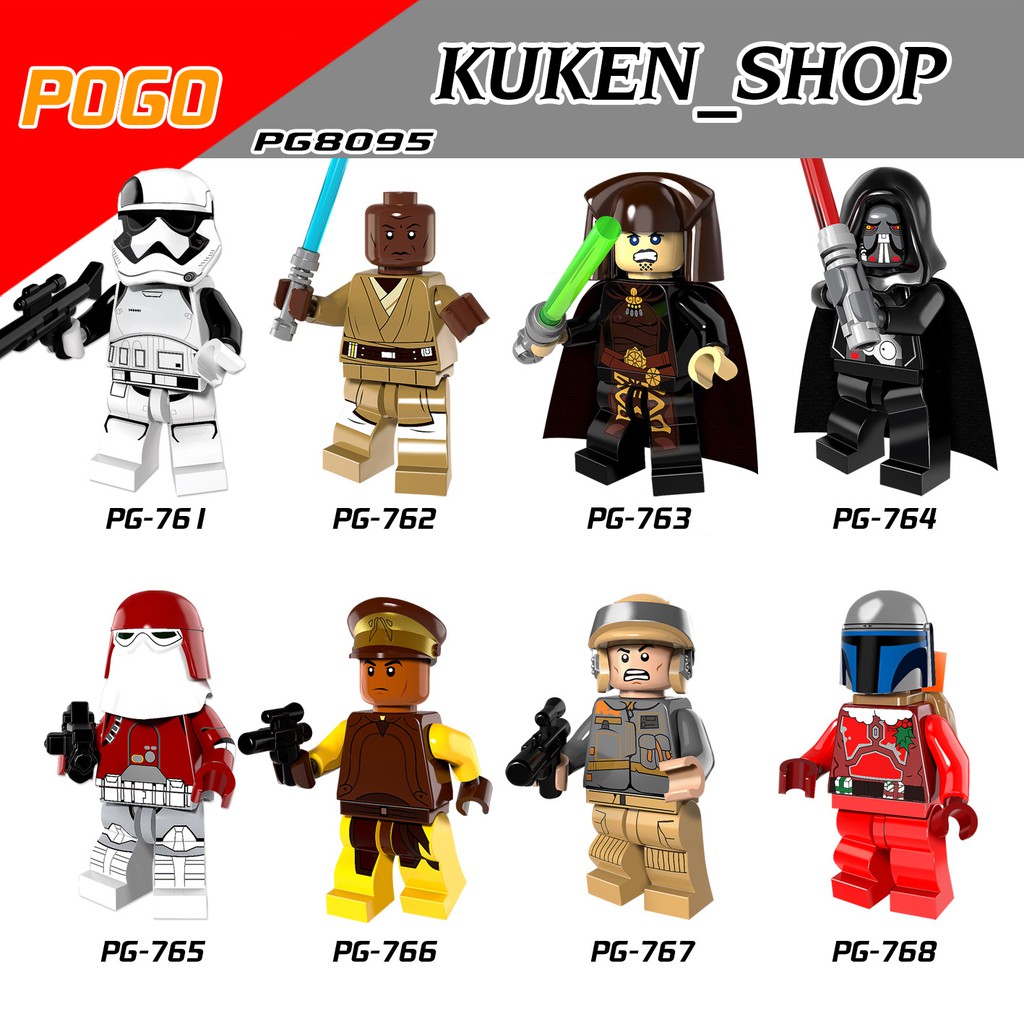 Minifigures Các Mẫu Nhân Vật Trong Star Wars PG8095 - Mini Cuộc Chiến Giữa Các Vì Sao