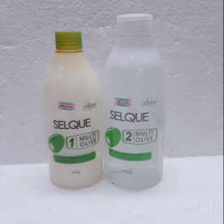 Thuốc uốn tóc Olive ( uốn lạnh) Selque Obsidian cao cấp 410g/530g