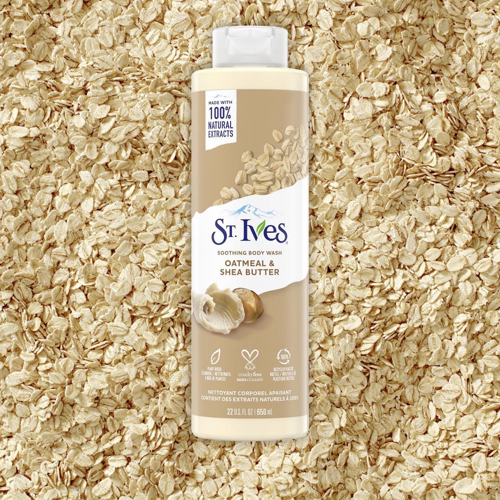 Sữa tắm St.Ives 650ml Cam chanh I Yến Mạch I Muối biển I Hoa hồng tẩy tế bào chết nhập khẩu Mỹ - TD Shop