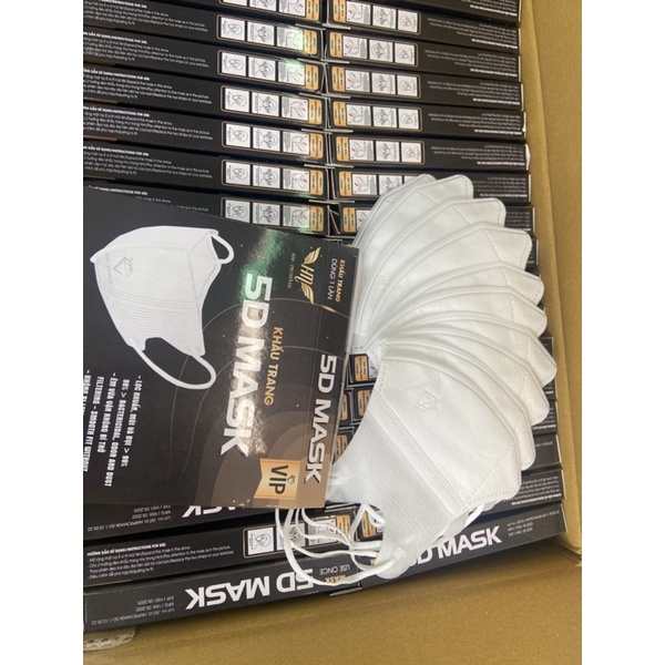 [Khẩu trang 5D người lớn] hộp 10c hàng chuẩn cty chuyên sỉ
