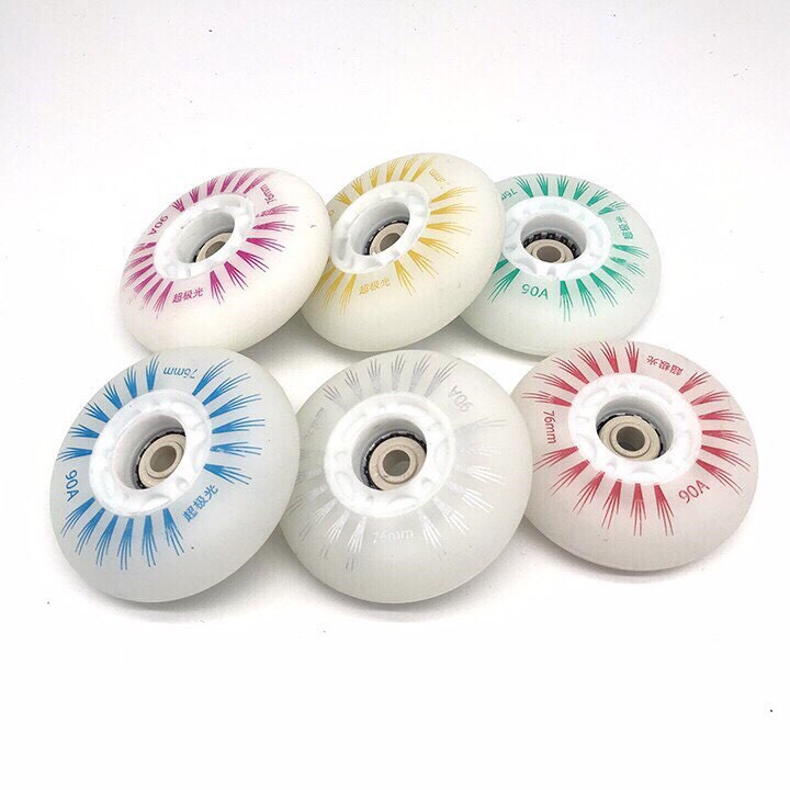 Bánh Xe Phát Sáng Giầy PATIN Nhiều Màu +LED + Có Đèn