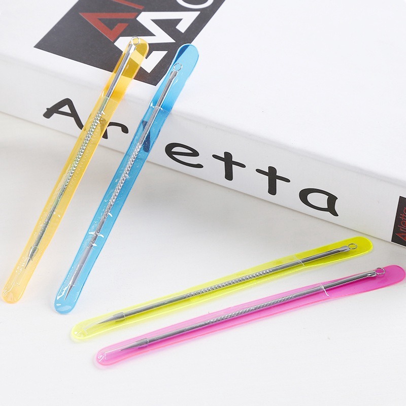 Thanh lấy mụn chuyên dụng hai đầu bằng thép không gỉ