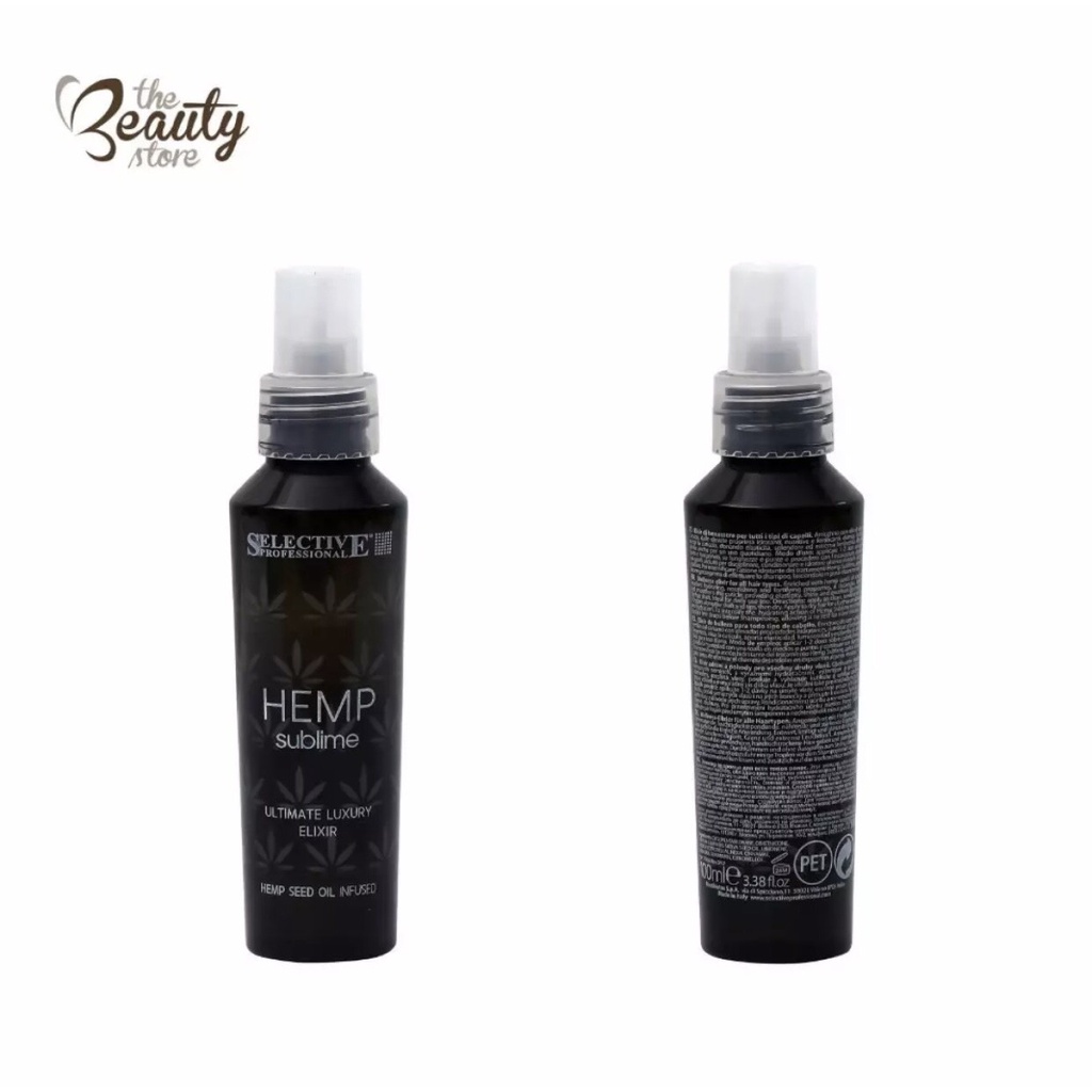 Tinh Dầu Phục Hồi Hư Tổn SELECTIVE Đẳng Cấp Quý Phái, Dưỡng Ẩm Chuyên Sâu Hemp Ultimate Luxury Elixir 100ml 100ml 73733